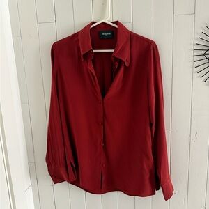 The Kooples Women's Red Blouse